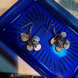 Seashell earrings